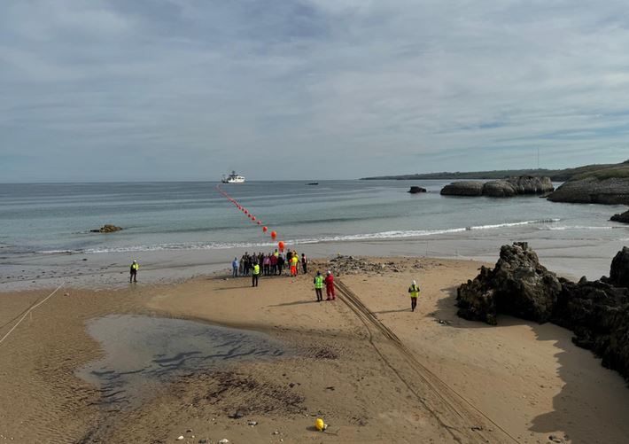 GAINSA como parte de IBERTEL participa junto a Telxius Cable en el Proyecto de Cable Submarino que conecta Santander con Estados Unidos