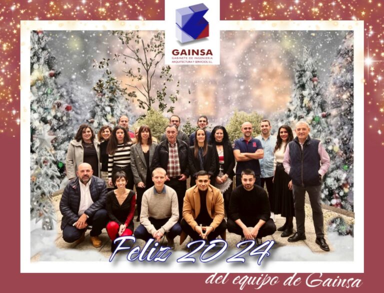El equipo de Gainsa les desea Feliz 2024